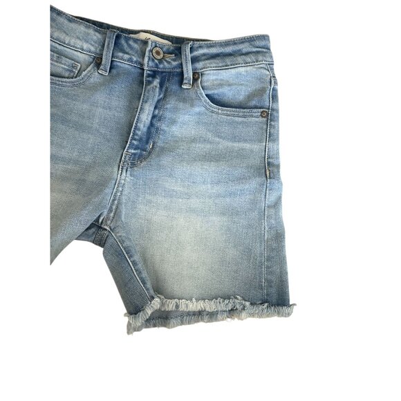 KANCAN Girls Light Wash Shorts Size Medium (8/10) - Picture 3 of 8